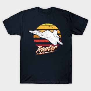 Retro F-22 Raptor T-Shirt